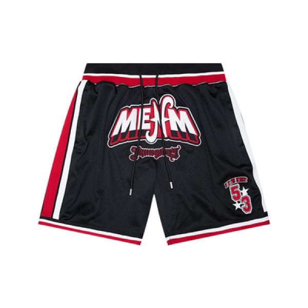 画像1: 23SS M.E.D.M MEDM MEDMxNecessityFinery Logo Basket Shorts ユニセックス 男女兼用 ロゴ バスケット ショートパンツ ショーツ ハーフパンツ (1)