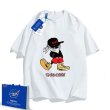 画像3: NASA x Gang Mickey Mouse PrintT shirt　即納 ユニセックス男女兼用NASAナサ×ギャングミッキーマウス ミッキープリント半袖 Tシャツ (3)