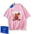 画像8: NASA×Basket Bear PrintT shirt　 ユニセックス男女兼用NASAナサ×バスケットベア熊プリント半袖 Tシャツ (8)
