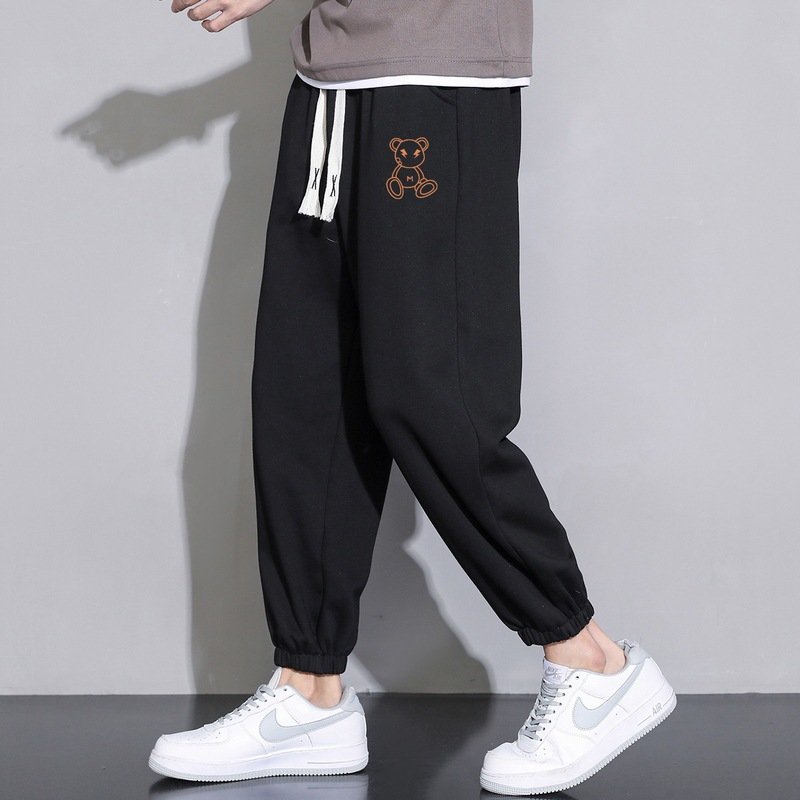 画像5: lightning bear jogger pants sweatpants ユニセックス 男女兼用 ライトニングベア熊 スウェットパンツ ジョガーパンツ (5)