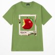画像2: apple print Print oversizeT shirt　 ユニセックス男女兼用アップルプリントオーバーサイズ半袖 Tシャツ (2)