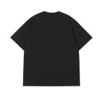 画像3:  hamburger & eyeball PrintT shirt　 ユニセックス男女兼用ハンバーガー＆アイボールプリント半袖 Tシャツ (3)