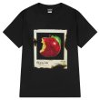 画像1: apple print Print oversizeT shirt　 ユニセックス男女兼用アップルプリントオーバーサイズ半袖 Tシャツ (1)