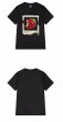 画像3: apple print Print oversizeT shirt　 ユニセックス男女兼用アップルプリントオーバーサイズ半袖 Tシャツ (3)