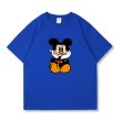 画像5: Thinking Ugly Mickey Clack T-shirt　 ユニセックス男女兼用シンキングアグリーミッキーミッキーマウスクラックTシャツ半袖 Tシャツ (5)