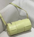 画像3: Mesh braided leather one-shoulder diagonal bag tote  bag　編み込みメッシュレザーワンショルダーポシェットッグ　トート  (3)