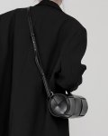 画像6: Mesh braided leather one-shoulder diagonal bag tote  bag　編み込みメッシュレザーワンショルダーポシェットッグ　トート  (6)
