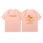 画像10: French fries & hamburger printT-shir   ユニセックス男女兼用 フライドポテト&ハンバーガー Tシャツ (10)