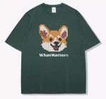 画像4: Unisex fox printT-shir   ユニセックス男女兼用 フォックス狐 ペイント Tシャツ (4)