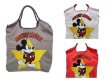 画像10: Mickey Mouse Embroidered Nylon Tote  Messenger Eco  Shoulder  Nylon Shopping Bag　男女兼用ミッキーマウスミッキー刺繍トート ショルダー エコ ショッピングバッグ (10)