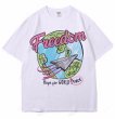 画像1: freedom logo printT-shir   ユニセックス男女兼用 freedomロゴTシャツ (1)