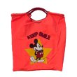 画像14: Mickey Mouse Embroidered Nylon Tote  Messenger Eco  Shoulder  Nylon Shopping Bag　男女兼用ミッキーマウスミッキー刺繍トート ショルダー エコ ショッピングバッグ (14)