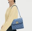 画像5: Quilted denim shoulder crossbody pochette tote bag 　キルティングデニムショルダー斜め掛け ポシェットトートバッグ (5)