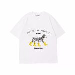 画像2: Delicious dog print T-shir   ユニセックス男女兼用ダルメシアンドッグ柄プリントTシャツ (2)