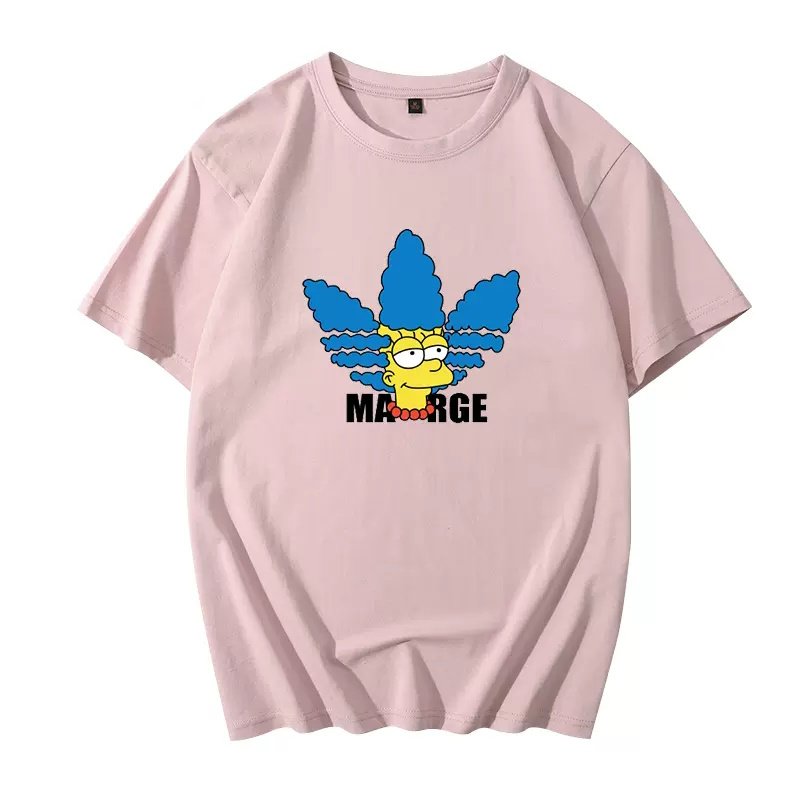 画像8: 23 men's  men and women Simpsons Simpson print Short Pants  ユニセックス男女兼用 ザ・シンプソンズ　シンプソンダス　プリント Tシャツ ショートパンツ Tシャツ (8)