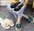 画像4: BE@RBRICK Platform down flower sandals slippers 　ベアブリック ダウンフラワー厚底サンダル スリッパフリップフロップビーチサンダル (4)