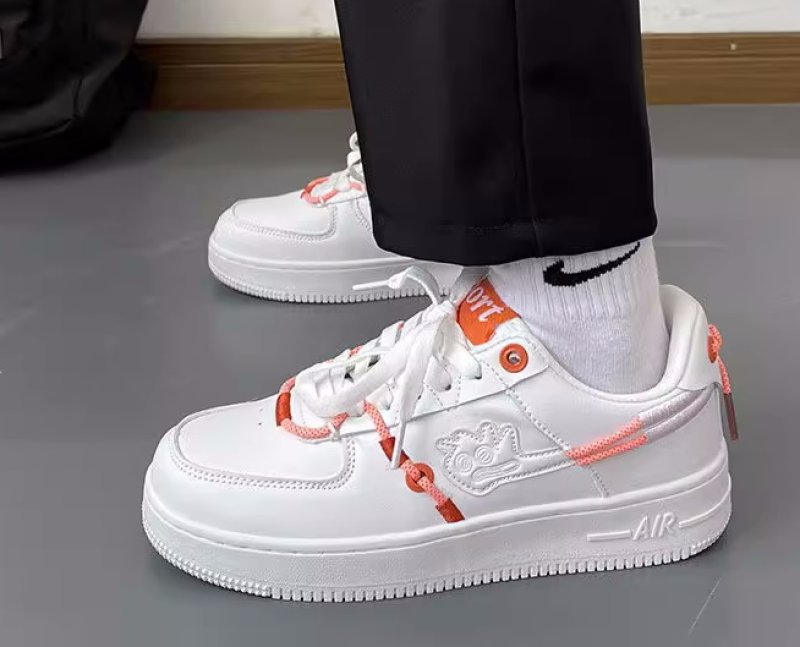 画像3:  ghost leather lace-up sneakers  男女兼用 ユニセックスゴーストレザーレースアップスニーカー (3)