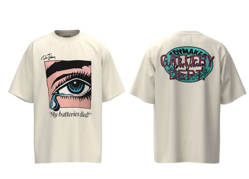画像11: Kanye eyes tears printed letter Short Sleeve T-shirt    ユニセックス男女兼用tearsティアーズ &アイプリント 半袖Tシャツ (11)