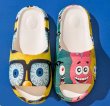 画像2:  Unisex spongebob asymmetrical color Sandals slippers Sneakers  男女兼用スポンジボブ左右非対称カラーサンダルシャワーサンダル ビーチサンダル スニーカーシューズ (2)