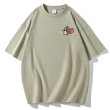 画像5: Tom and Jerry Jerry One Point printed  Short Sleeve T-shirt   　ユニセックス男女兼用ワンポイントトムとジェリー　ジェリーワンポイントプリント 半袖Tシャツ (5)