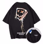 画像2: Dangerous people spongebob x kaws printed  Short Sleeve T-shirt   　ユニセックス男女兼用スポンジボブ×カウズプリント 半袖Tシャツ (2)