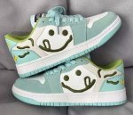 画像2: tongue sticking out Smile lace-up sneakers　 男女兼用 ユニセックス舌出しスマイルレザーレースアップスニーカー (2)