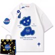 画像1: Broken Bear x NASA  Short Sleeve T-shirt   　ユニセックス男女兼用ブロークンベア×ナサNASAプリント 半袖Tシャツ (1)