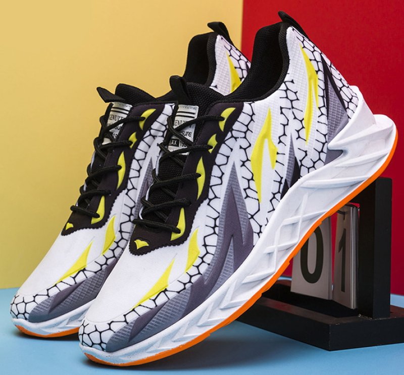 画像7: colorful color lace-up sneakers shoes  男女兼用 ユニセックスカラフルカラーレースアップスニーカー (7)