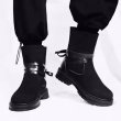 画像3: Men's men's straps British style Chelsea leather boots　ユニセックス男女兼用レザーストラップブリティッシュマーティンハイカットブーツ (3)