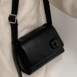 画像8: small square soft leather UNDERARM SHOULDER TOTE BAG ユニセックス男女兼用スモールスクエアソフトレザー アンダーアームショルダートートバッグ (8)