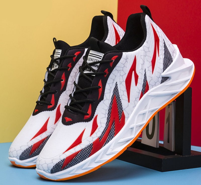 画像9: colorful color lace-up sneakers shoes  男女兼用 ユニセックスカラフルカラーレースアップスニーカー (9)