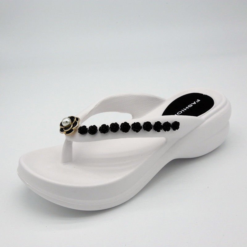 画像2: camellia thong Sandals slippers 　カメリアトング厚底プラットホームサンダル スリッパフリップフロップビーチサンダル (2)