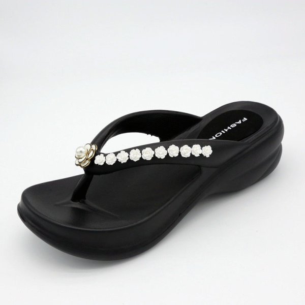 画像1: camellia thong Sandals slippers 　カメリアトング厚底プラットホームサンダル スリッパフリップフロップビーチサンダル (1)