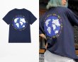 画像4: Earth & Circle Logo Short Sleeve T-shirt   　ユニセックス男女兼用アース＆サークルロゴプリント 半袖Tシャツ (4)