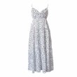 画像5:  dot camisole maxi long dress 　 ドットキャミソールマキシロングミディ  ドレス ワンピース  (5)