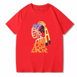 画像11: vermeer pearl earrings graphic Short Sleeve T-shirt   　ユニセックス男女兼用フェルメール 真珠の耳飾り×グラフィックプリント 半袖Tシャツ (11)
