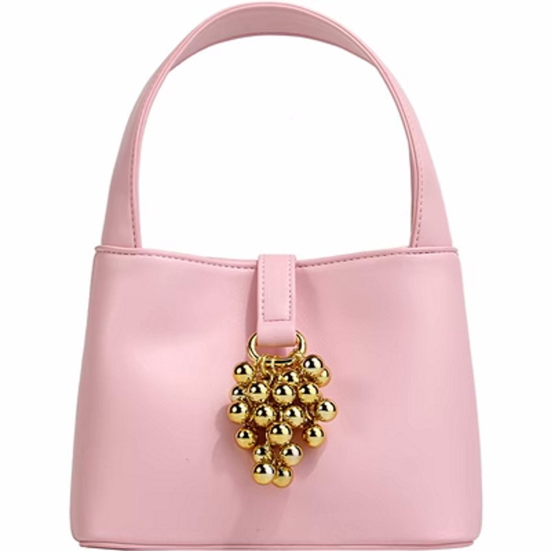 画像2: grape point hardware UNDERARM TOTE SHOULDER BAG ユニセックス男女兼用グレープブドウ金具ポイントレザーアンダーアームショルダートートバッグ (2)