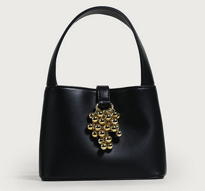 画像13: grape point hardware UNDERARM TOTE SHOULDER BAG ユニセックス男女兼用グレープブドウ金具ポイントレザーアンダーアームショルダートートバッグ (13)