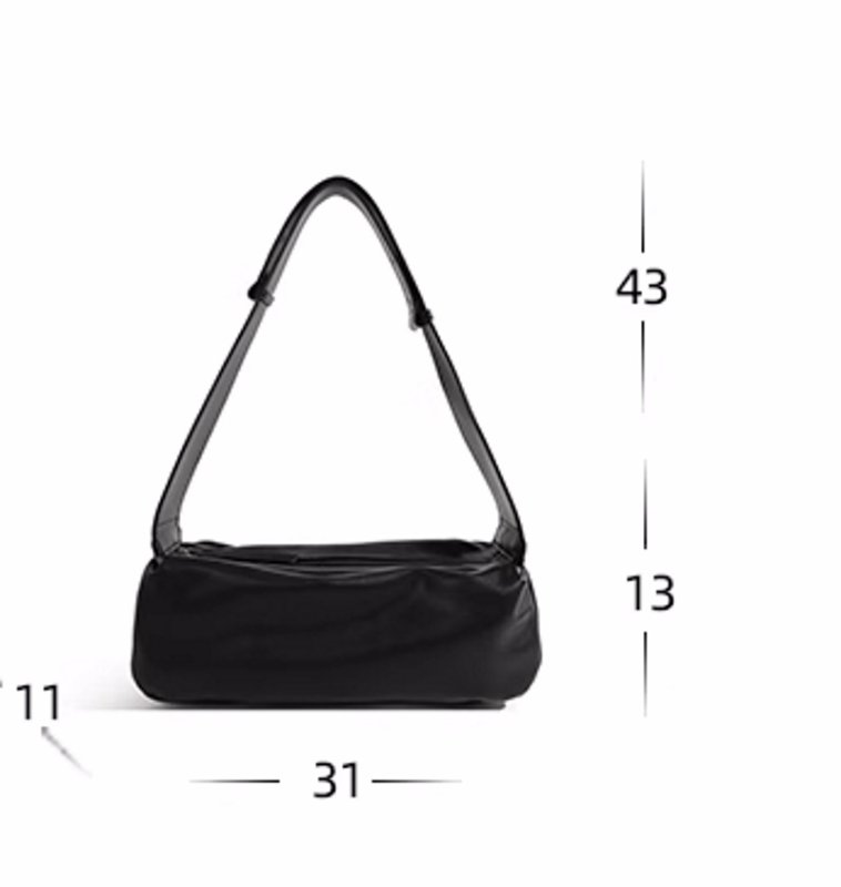 画像13: Square leather shoulder tote body bag  ユニセックス男女兼用スクエアレザーショルダートートボディーバッグ (13)