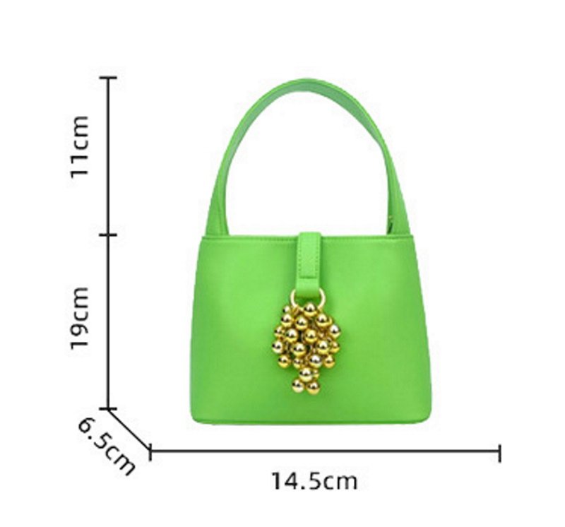 画像16: grape point hardware UNDERARM TOTE SHOULDER BAG ユニセックス男女兼用グレープブドウ金具ポイントレザーアンダーアームショルダートートバッグ (16)