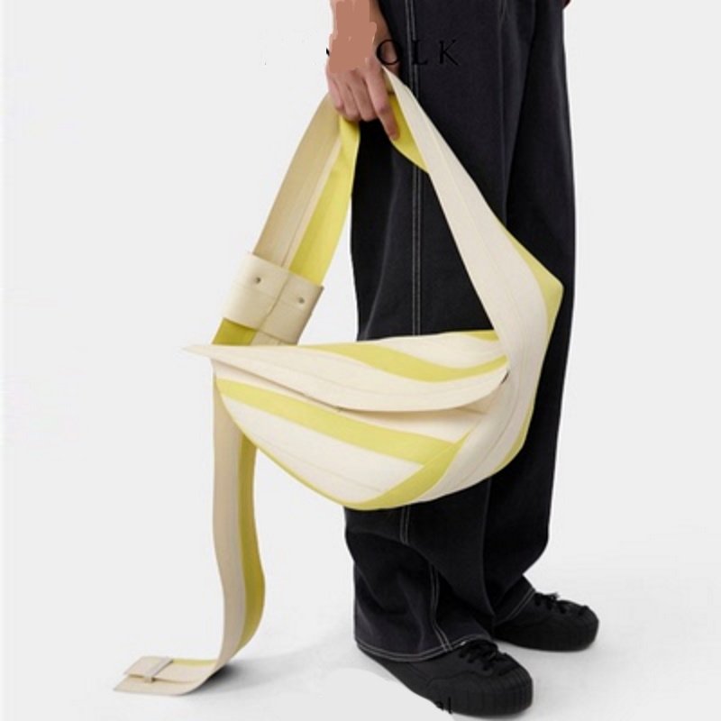 画像3: Contrasting color fitness bag wide shoulder strap fashion men's and women's bagTOTE SHOULDER BAG ユニセックス男女兼用コントラストカラーショルダートートアンダーアームバッグ (3)
