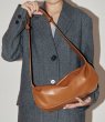 画像3: Square leather shoulder tote body bag 　ユニセックス男女兼用スクエアレザーショルダートートボディーバッグ (3)