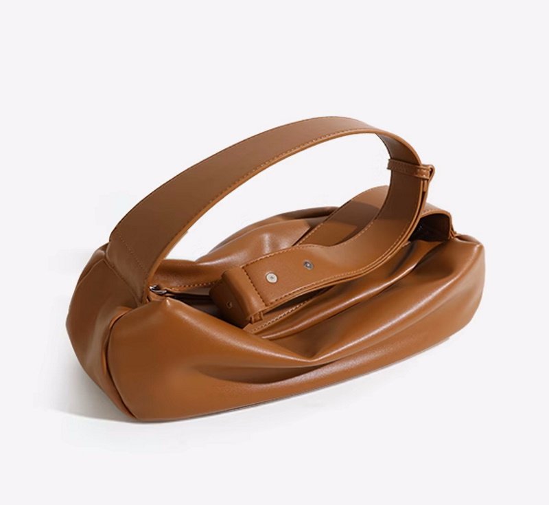 画像9: Square leather shoulder tote body bag  ユニセックス男女兼用スクエアレザーショルダートートボディーバッグ (9)