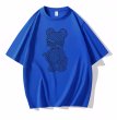 画像8: alphabet logo bear Short Sleeve T-shirt   　ユニセックス男女兼用アルファベットロゴベアプリント 半袖Tシャツ (8)