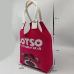 画像4: Bugs Bunny & Lotso Felt Bag tote shoulder bag　ユニセックス男女兼用バッグスバニー＆ロッツォフェルトバッグトートショルダーバッグ (4)