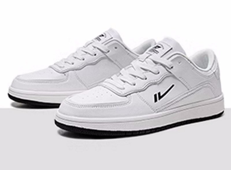 画像2: Colorful Color & White Leather Lace-Up Sneakers shoes  男女兼用 ユニセックスカラフルカラー&ホワイトレザーレースアップスニーカー (2)