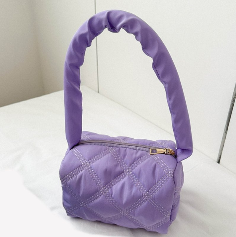 画像12: Killing Mi Ni Skuea type Anda Arm Bag tote shoulder bag ユニセックス男女兼用スクエアミニキルティングバッグアンダーアームバッグトートショルダーバッグ (12)