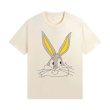 画像1: smile bugs bunny Short Sleeve T-shirt   　ユニセックス男女兼用スマイルバックスバニープリント 半袖Tシャツ (1)