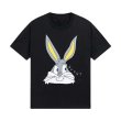 画像2: smile bugs bunny Short Sleeve T-shirt   　ユニセックス男女兼用スマイルバックスバニープリント 半袖Tシャツ (2)