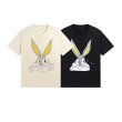 画像3: smile bugs bunny Short Sleeve T-shirt   　ユニセックス男女兼用スマイルバックスバニープリント 半袖Tシャツ (3)